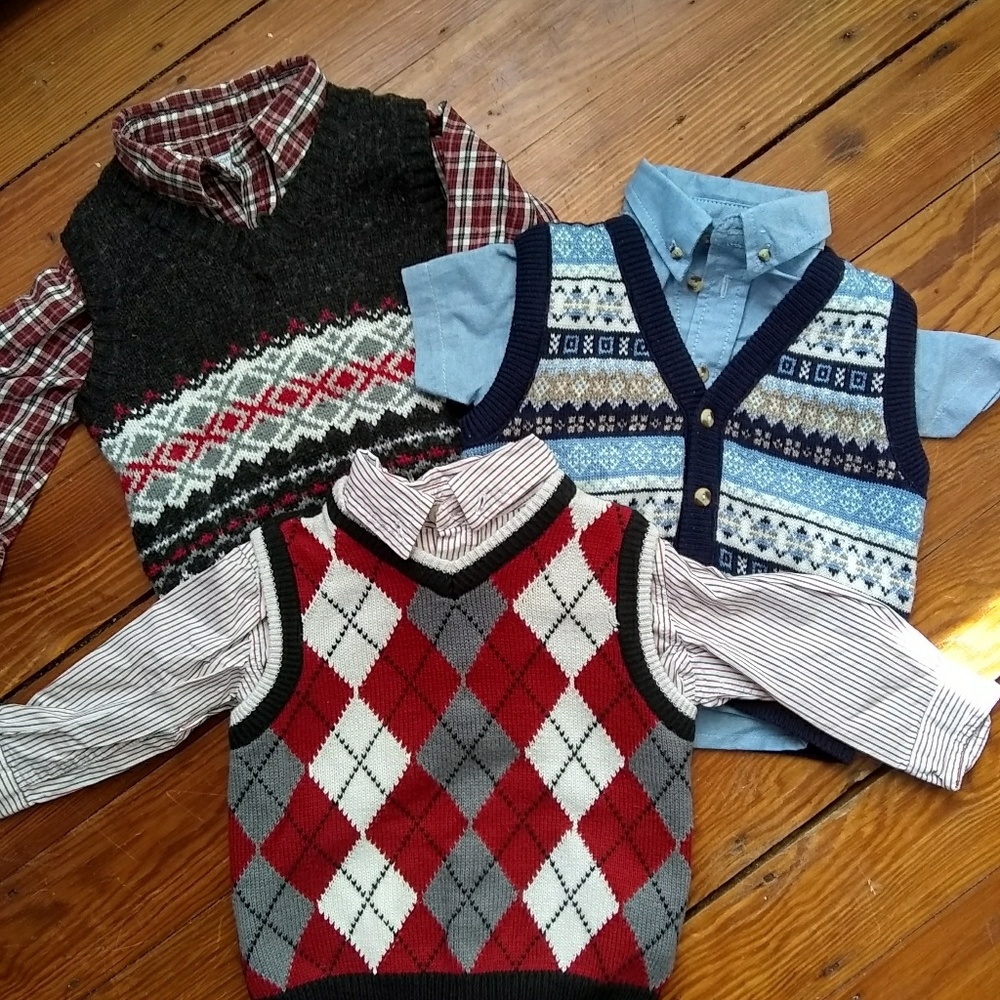Children sweater vest,shirts